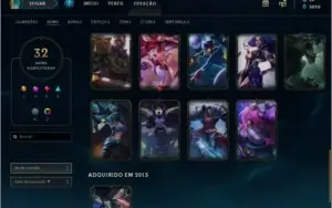 Conta lol diamante 5