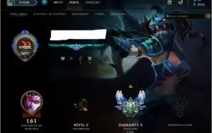 Conta lol diamante 5
