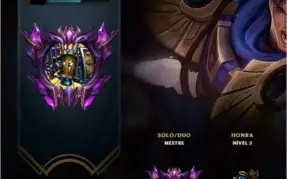 Conta no Mestre League of Legends