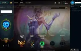 Conta LOL Gold IV com 350 Skins