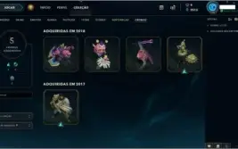 Conta LOL Gold IV com 350 Skins