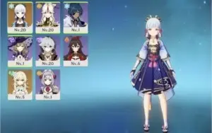 Genshin Ar12 com Ayaka