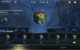 Conta LOL Wild Rift ESMERALDA III