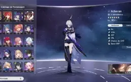 ACC Honkai Star Rail Acheron Robin Vagalume Feixiao Bronya +