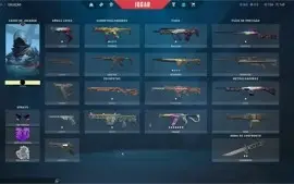 Conta valorant diamante 3 com skins + faca