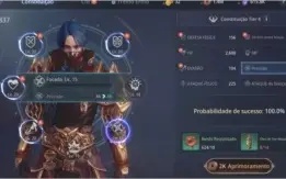 Lanceiro com visual lv50 50k SA91 Barato