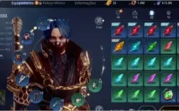 Lanceiro com visual lv50 50k SA91 Barato