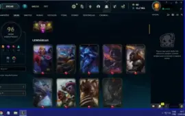 Conta lol Diamante 2 80% Win Rate/96 skins PROMOÇÂO!