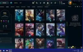Conta lol Diamante 2 80% Win Rate/96 skins PROMOÇÂO!
