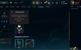 Conta LOL LVL 30 | 89 Campeões| 122 Skins |UNRANKED| 2013