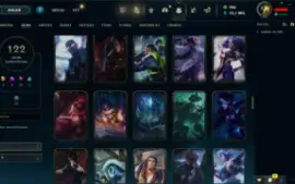 Conta LOL LVL 30 | 89 Campeões| 122 Skins |UNRANKED| 2013