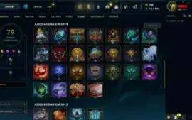 Conta LOL LVL 30 | 89 Campeões| 122 Skins |UNRANKED| 2013