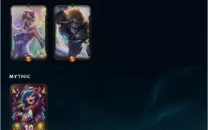 Conta Unranked 57skins  107 champs, ex plat