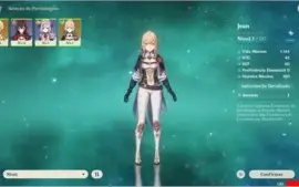CONTA GENSHIN IMPACT - AR5 - JEAN