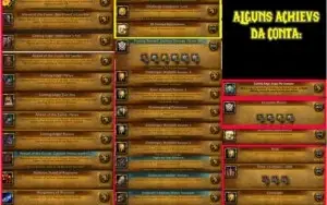 Conta WOW - The Chosen, CM's, Cutting Edge Argus e Mounts!!!