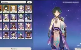 Genshin Impact Xiao+Diluc+Keqing