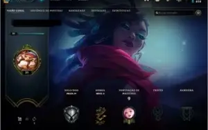 conta league of legends main suporte