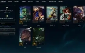 Conta de lol lv 31