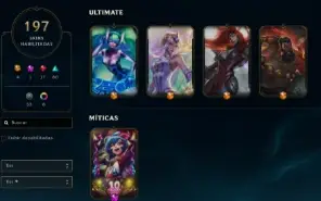 Conta de LOL 2015 TODOS os campeos 197 skins sendo 4 ultimat