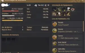 Conta Black Desert 3 Armas PEN - Pets T4 - PTW
