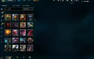 Todas As Skins Mais Raras Do Lol! Black Alistar Kayle Pratea