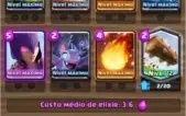 CLASH ROYALE LV 13 7 CARTAS MAX CHANGE NAME POSSÍVEL