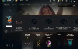 Conta ferro 2 com 130 Champs e 152 Skins + 500k de Vayne