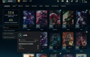 Conta ferro 2 com 130 Champs e 152 Skins + 500k de Vayne