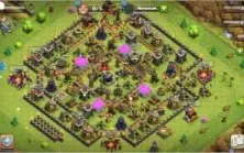 Conta clash of clans cv 10 Parcialmente upado
