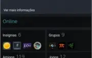 Conta steam 9 anos esse ano vai para 10 anos medalha cs