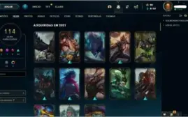 Conta LOL Diamante 1 . Conta de 2013