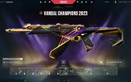 Conta VALORANT barata com várias skins e ascendente