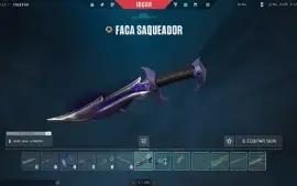Conta VALORANT barata com várias skins e ascendente