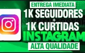 Seguidores, Curtidas, Views, Comentários - Instagram (Md/Br)