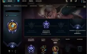 Account de League of Legends com Janna Vitoriosa