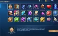 Conta Mobile Legends Lvl 51 + herois e skins
