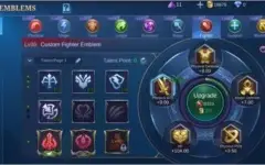 Conta Mobile Legends Lvl 51 + herois e skins