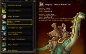 Conta WoW/Bnet de um ex farmador de mount Hardcore. 7 TCG's