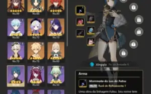 AR 53 Xiao Hutao Raiden Diluc Jean QIQI c1