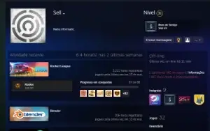 Rocket League Conta Na Steam