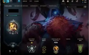 Conta com Todos os Champs e 130 skins