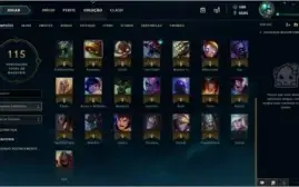 Conta LOL Platina III