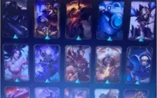 Conta Bronze 1, com 363 skins, Full Champions