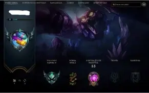 CONTA LEAGUE OF LEGENDS - PLATIVA IV NIVEL 37-ESPÓLIO CHEIO