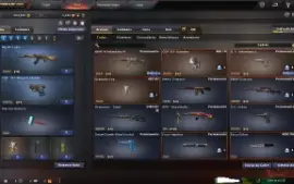 Conta Crossfire AL Barrinha de Ouro com 3 SEMI VIPS+MNS RARA