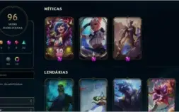 Vendo conta de Lol atualmente D4 já foi GM/Chall barato