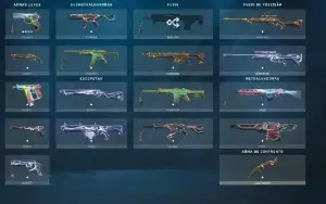Conta NFA inativa 1 mes+ VALORANT 4 facas