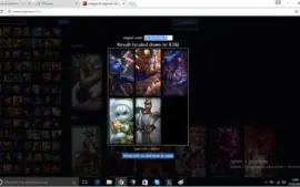 Conta prata 1 com borda de ouro soloq 24pdl com skins