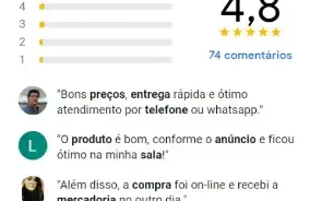 Avaliação 5 estrelas Google Meu Negócios (Com comentário)