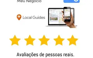 Avaliação 5 estrelas Google Meu Negócios (Com comentário)